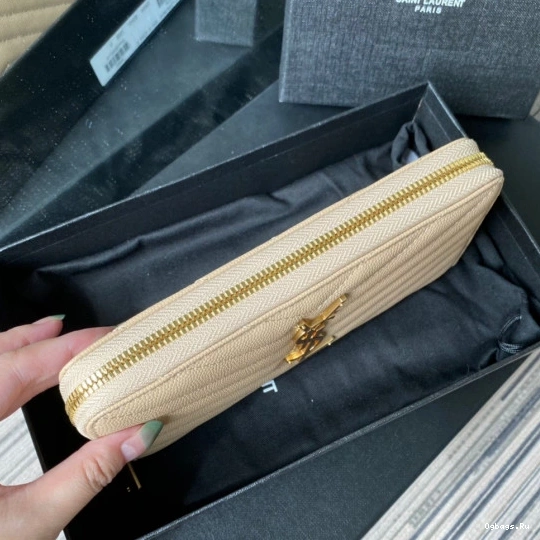 ZIPPY YSL MONOGRAM WALLET 0715